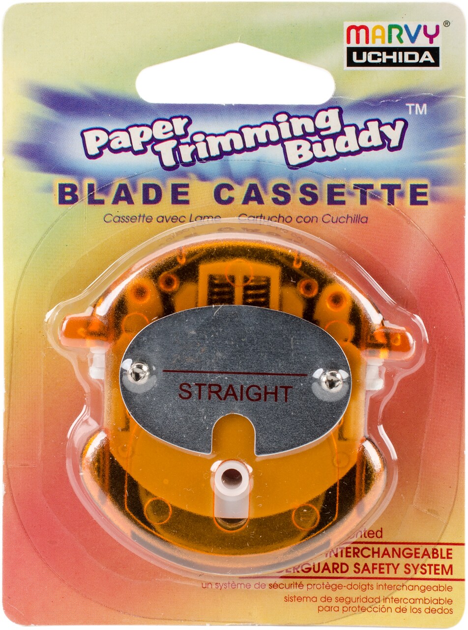 Uchida Paper Trimming Buddy Replacement Blades-Straight